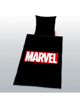 Marvel Comics Duvet Set Logo Black...