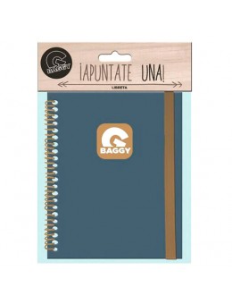 Baggy Blue Notebook